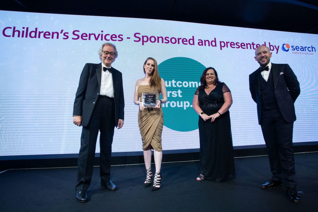 Outcomes First Group wins LaingBuisson Children’s Services Award for Excellence in the delivery of children’s services in fostering, residential and school settings